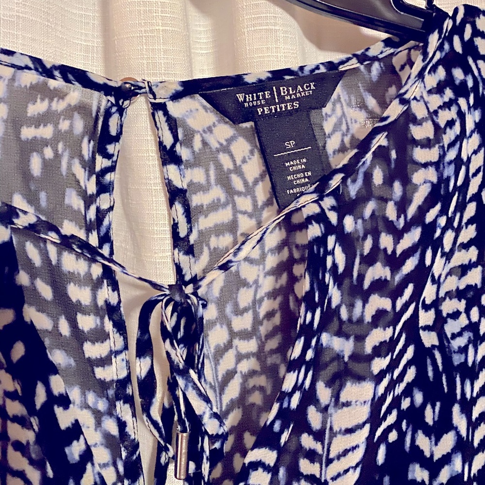 White House Black Market Maxi Dress Sz S Petite